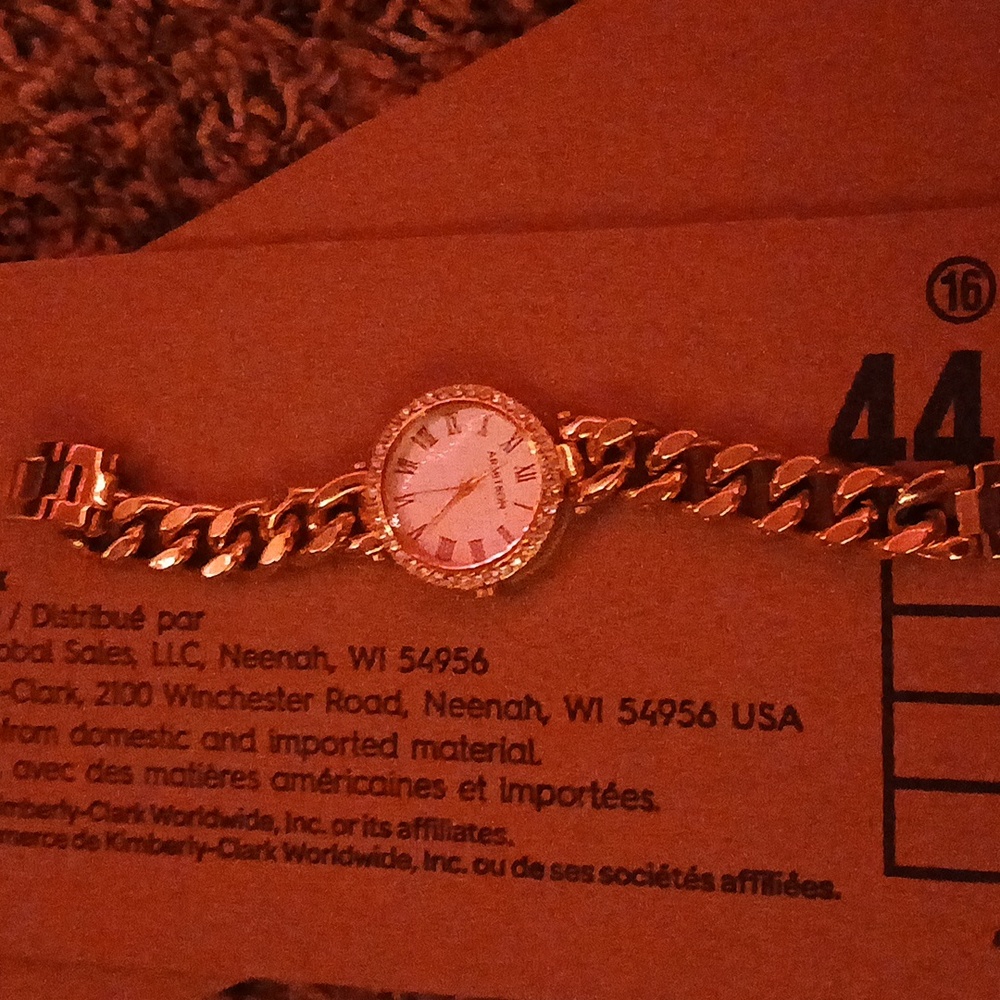 Gold watch